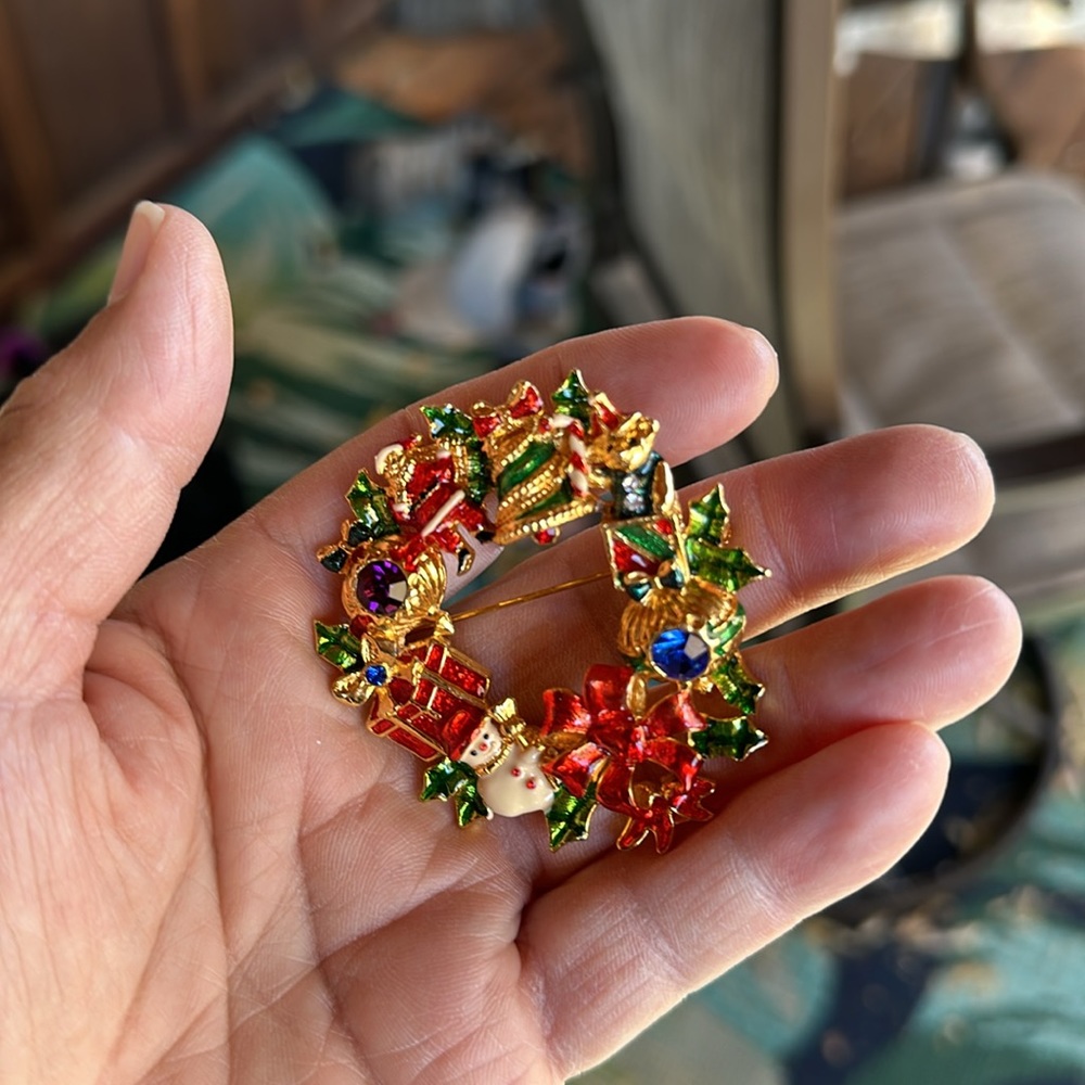 Christopher Radko Brooch